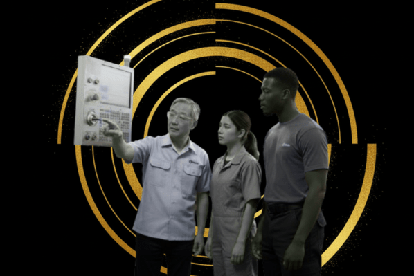 Apprentice learning what is an apprenticeship program through hands-on training with journeyman