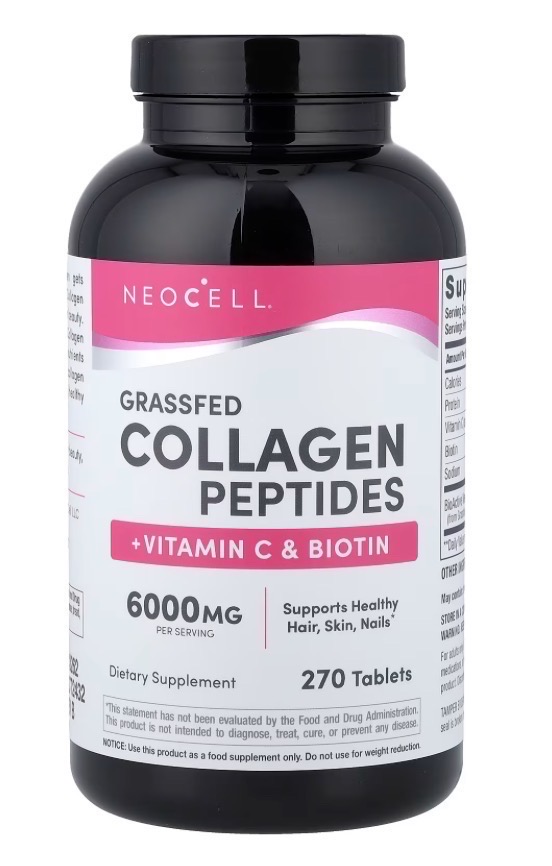 NeoCell Grassfed Collagen Peptides + Vitamin C & Biotin