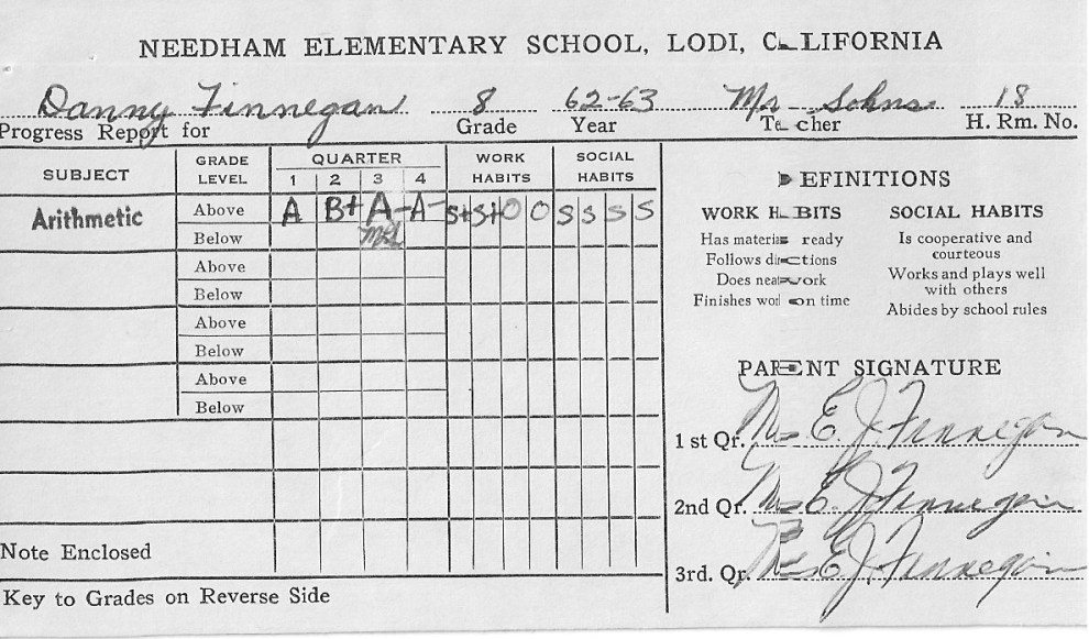 Report Cards Needham 4