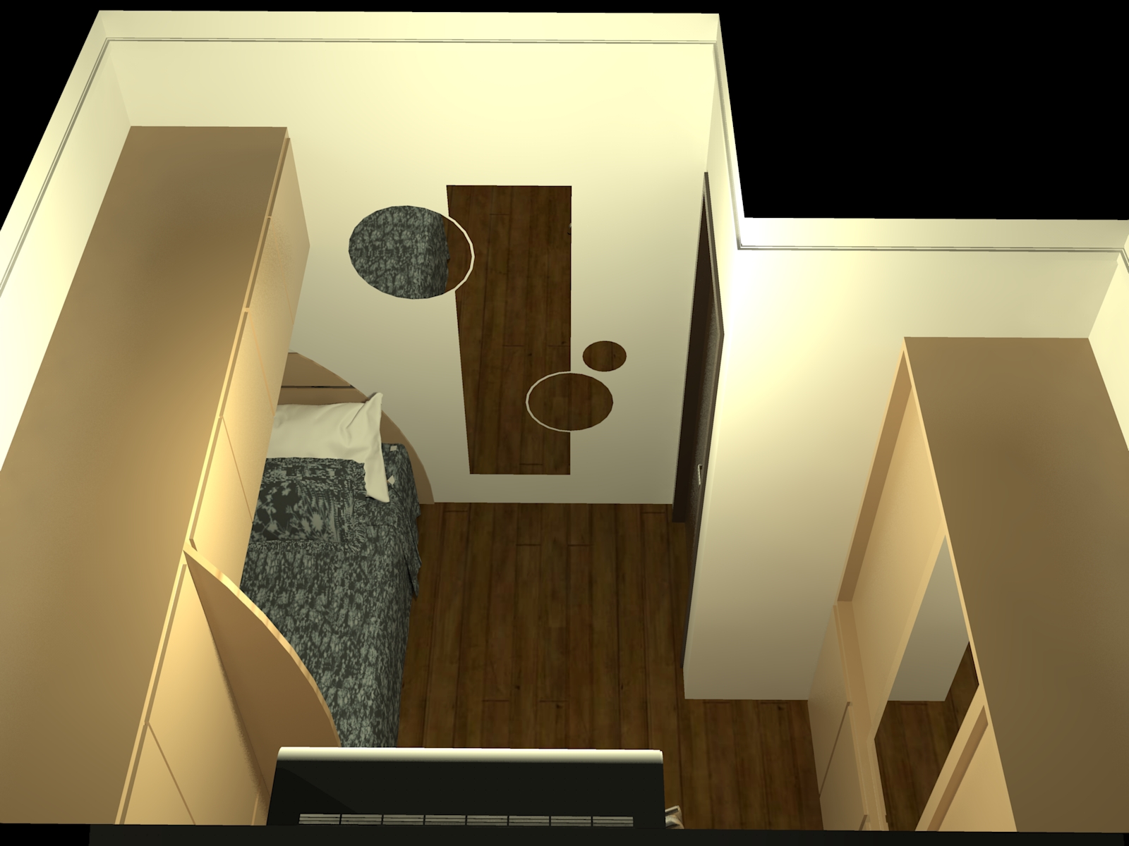 Quarto solteiro - menina