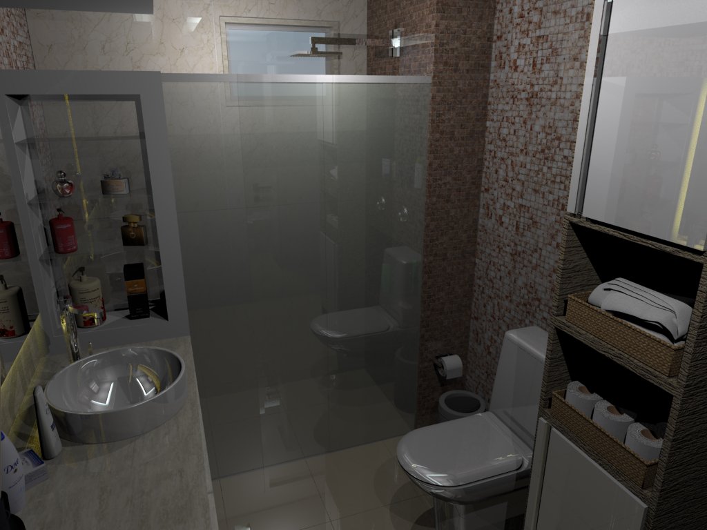 Projeto banheiro simples