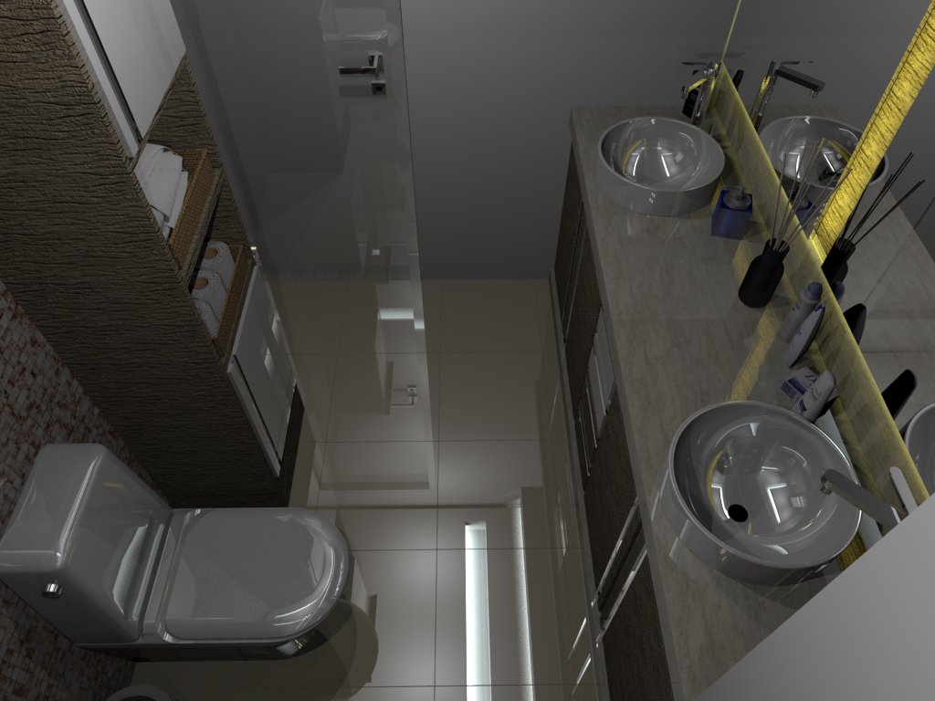Projeto banheiro simples