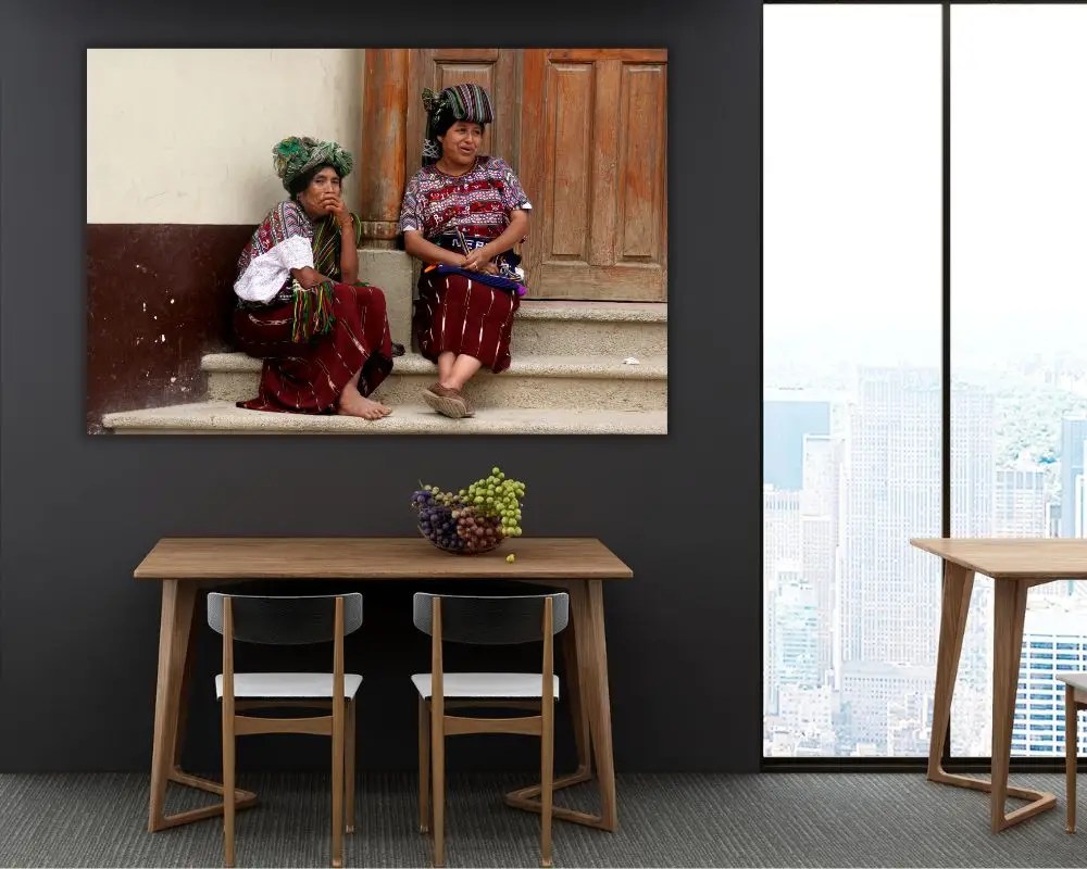 נשים על מדרגות 2153 תמונה למשרד