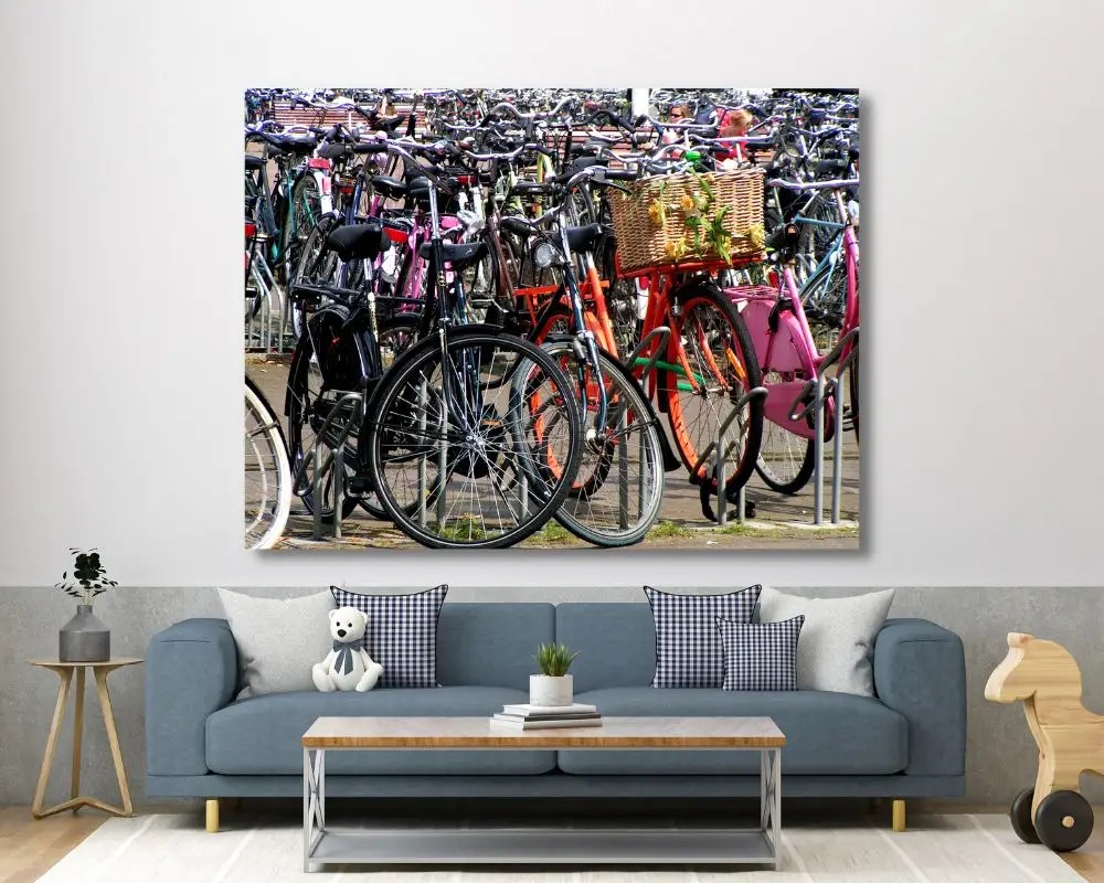 חניון אופניים 295 תמונה לסלון