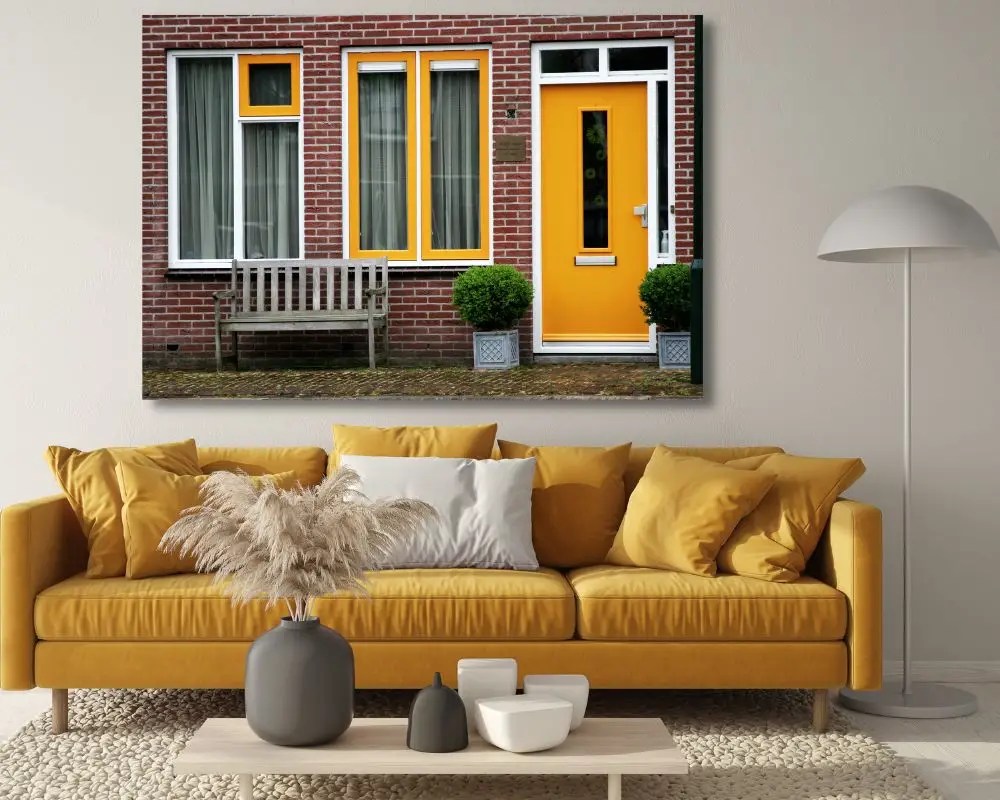 בית עם ספסל 306 תמונה לסלון