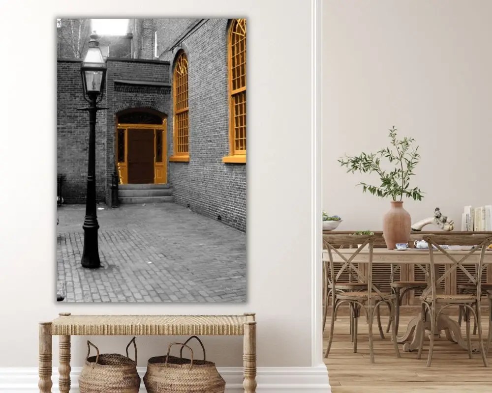 פנס רחוב עם זהב (258-gold)