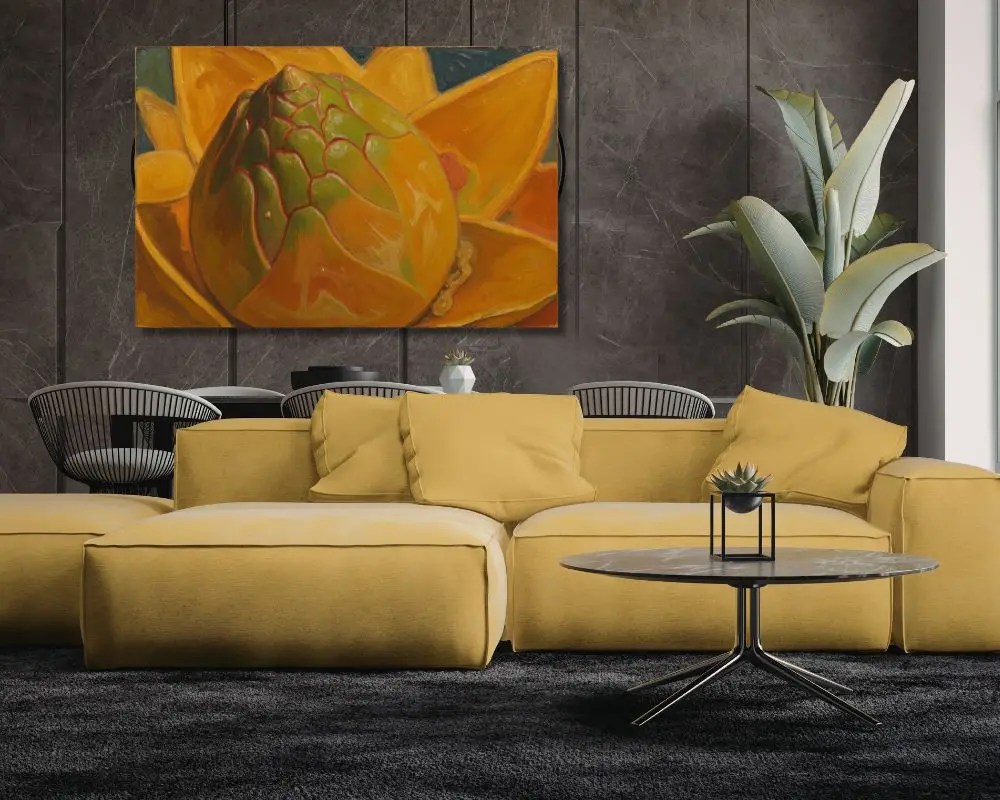 לב הפריחה 3956P ציור לסלון