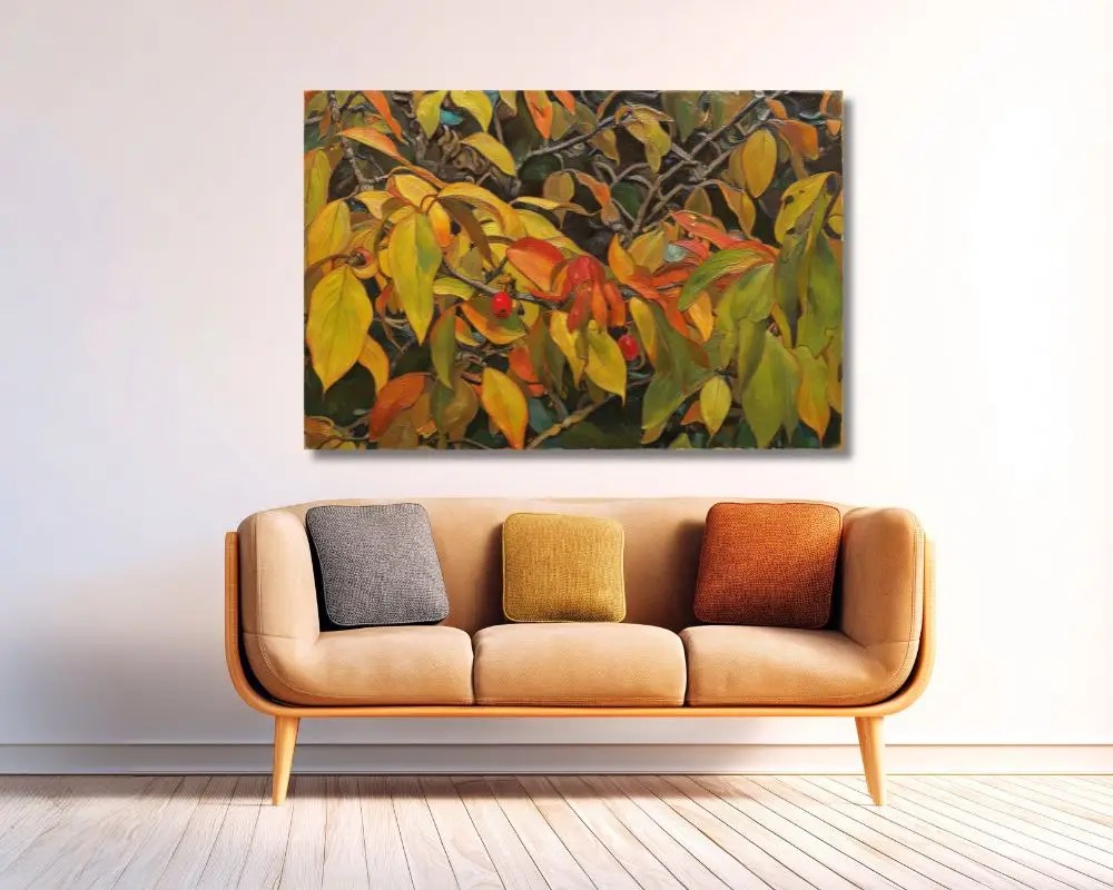 שלכת חמה 5375P ציור לסלון