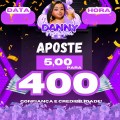 5,00 reais para 400,00 reais 19:00 Horas 24/08 