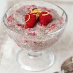 Lemon Raspberry Chia Pudding