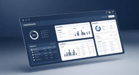 עיצוב דשבורדים וממשקי ניהול