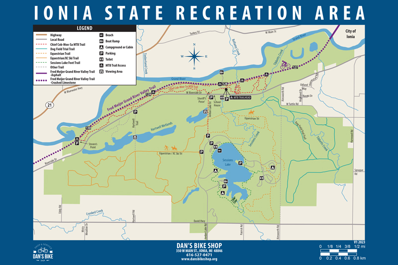 Dan S Bike Shop Ionia Michigan Ionia State Rec Area 