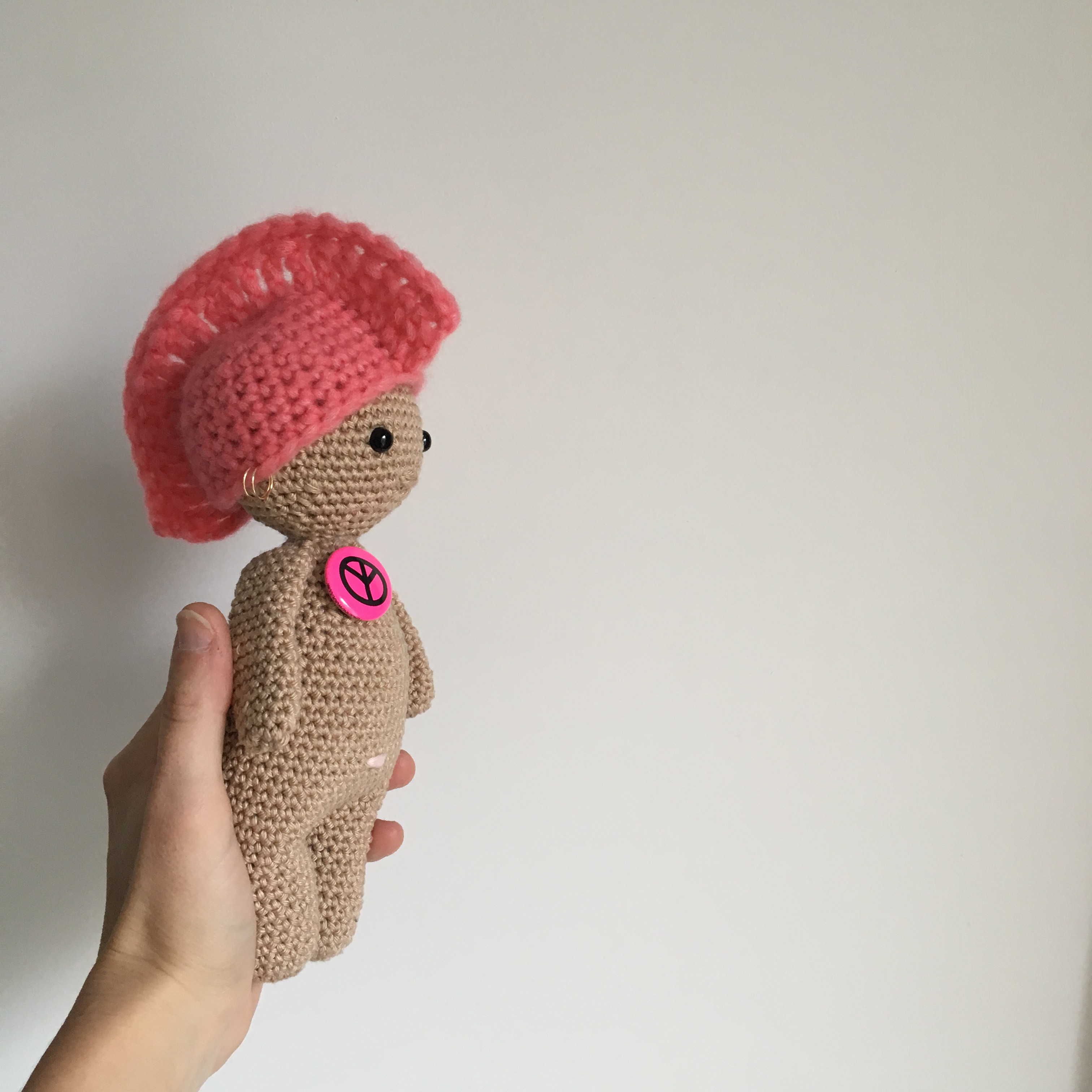 Tuto crochet - Un Petit Dodu Punk is not dead