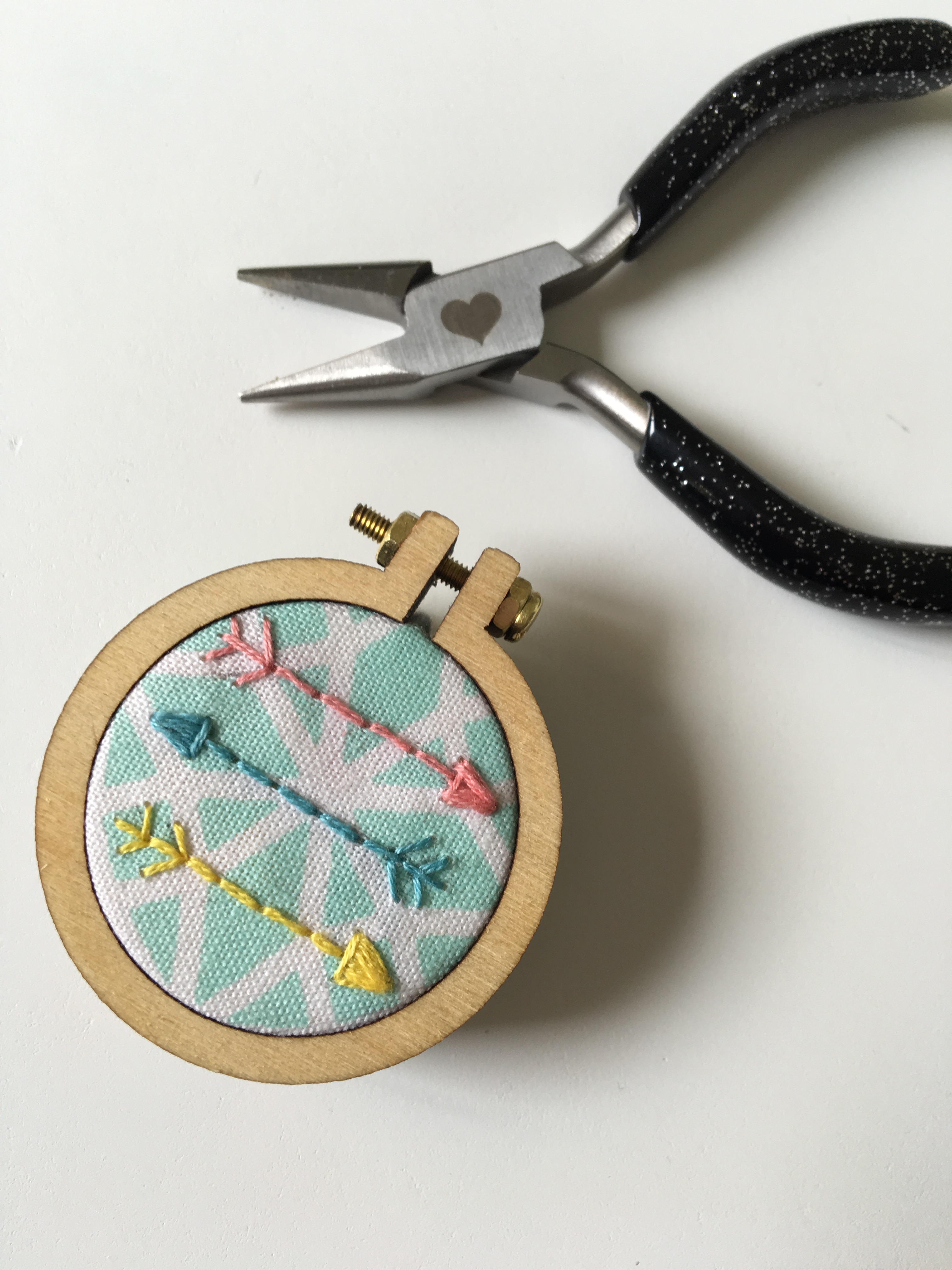 Mini tambour à broder