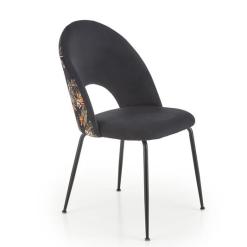 ANNA Chaise de salle à manger fleuris