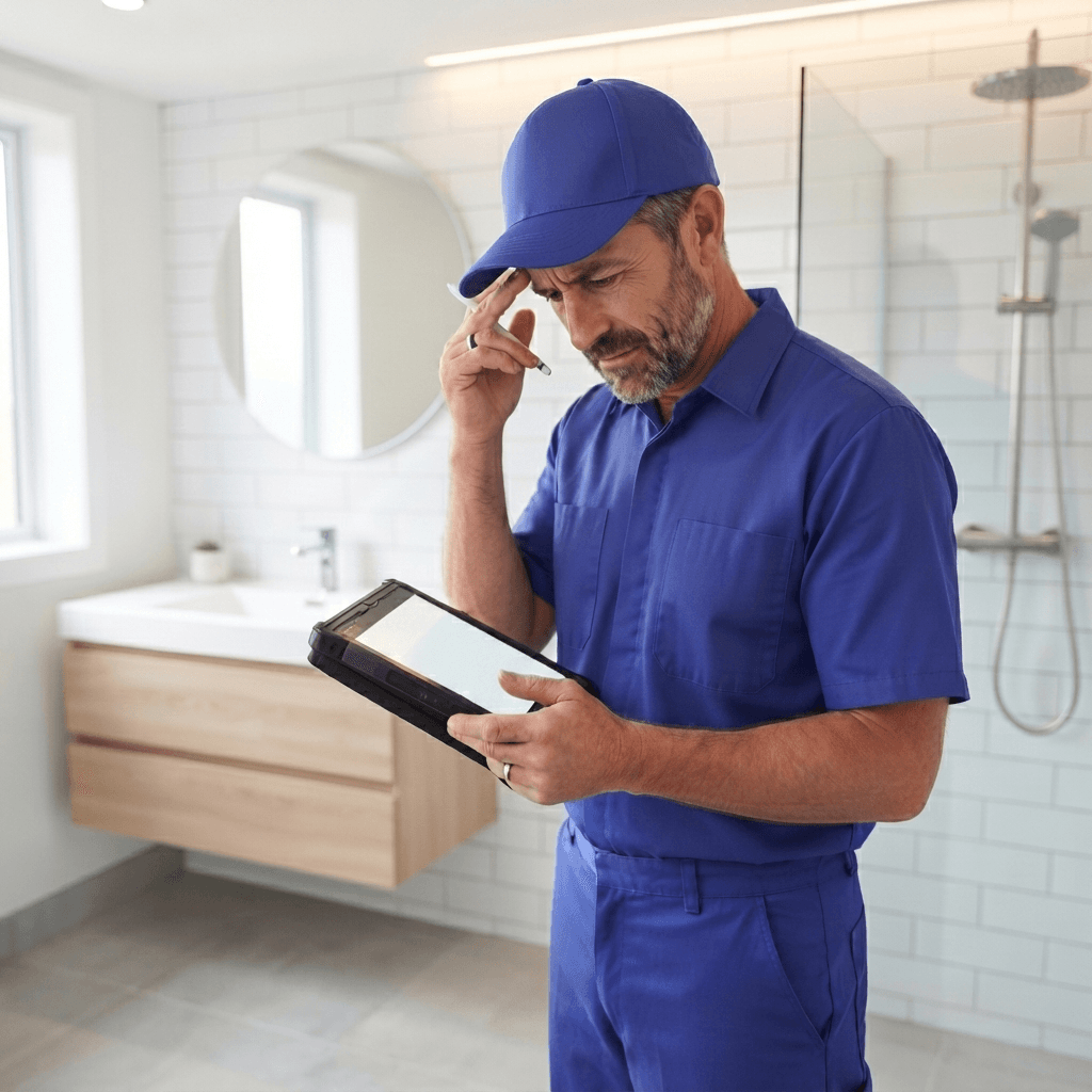 Plumber losing leads