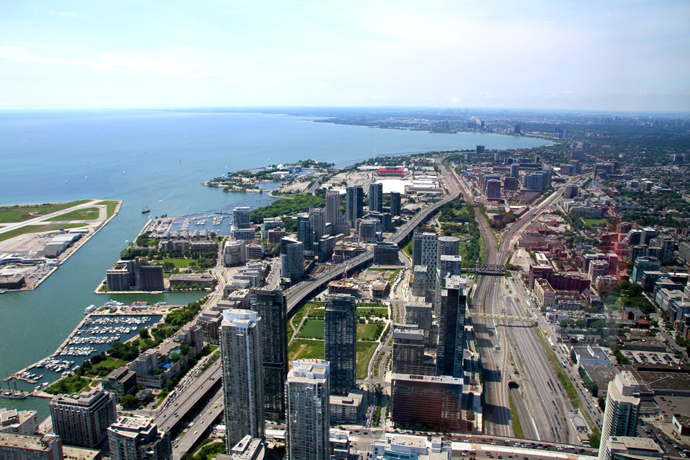 The waterfront.