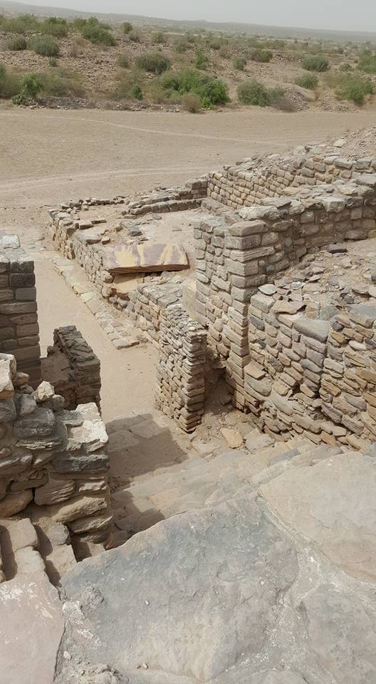 Ancient ruins at Dholavira