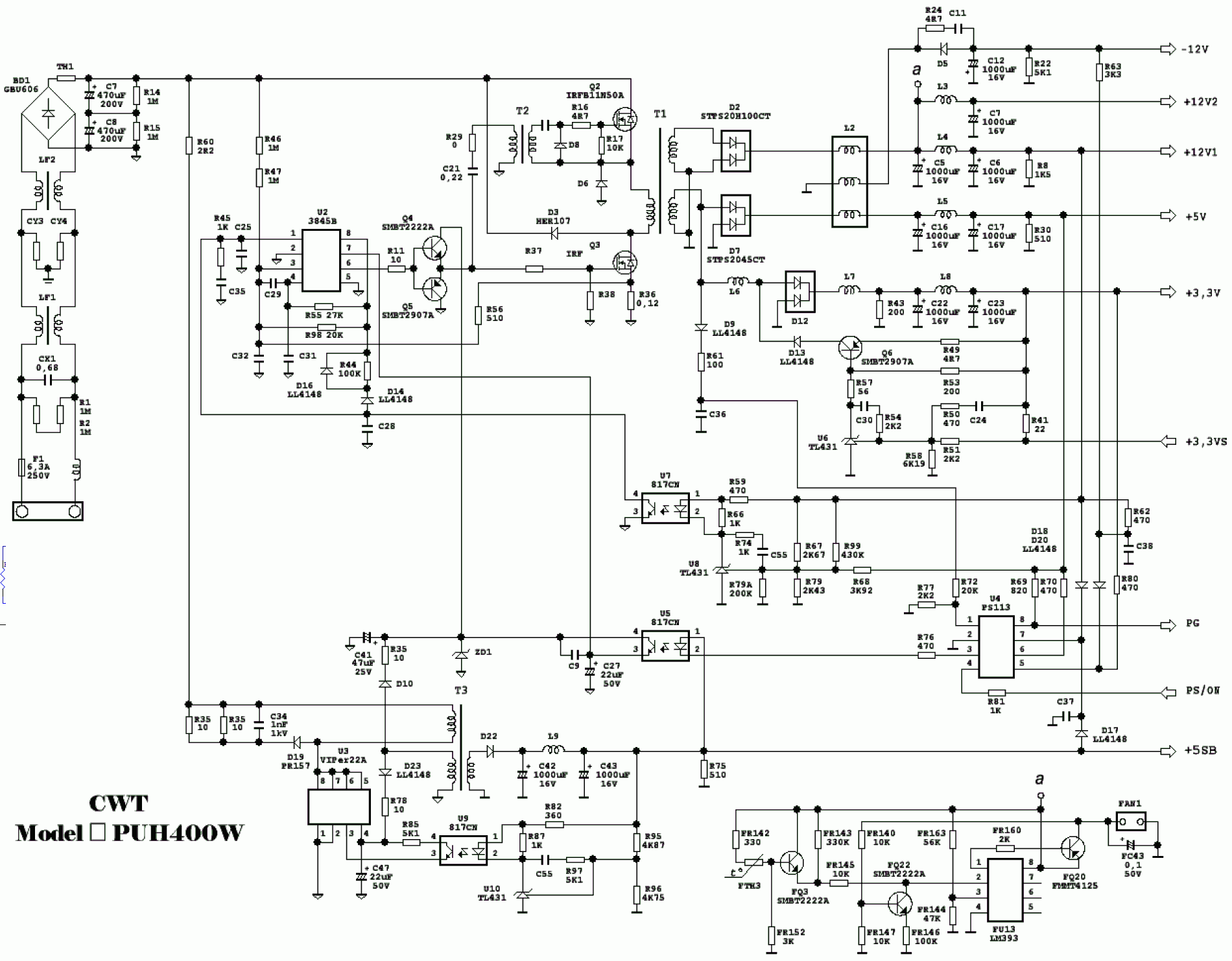 Schema Elettrico Alimentatore Pc Atx Fare Di Una Mosca