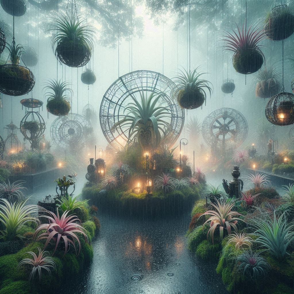 My Air Plants Is A Love Story In The Rain