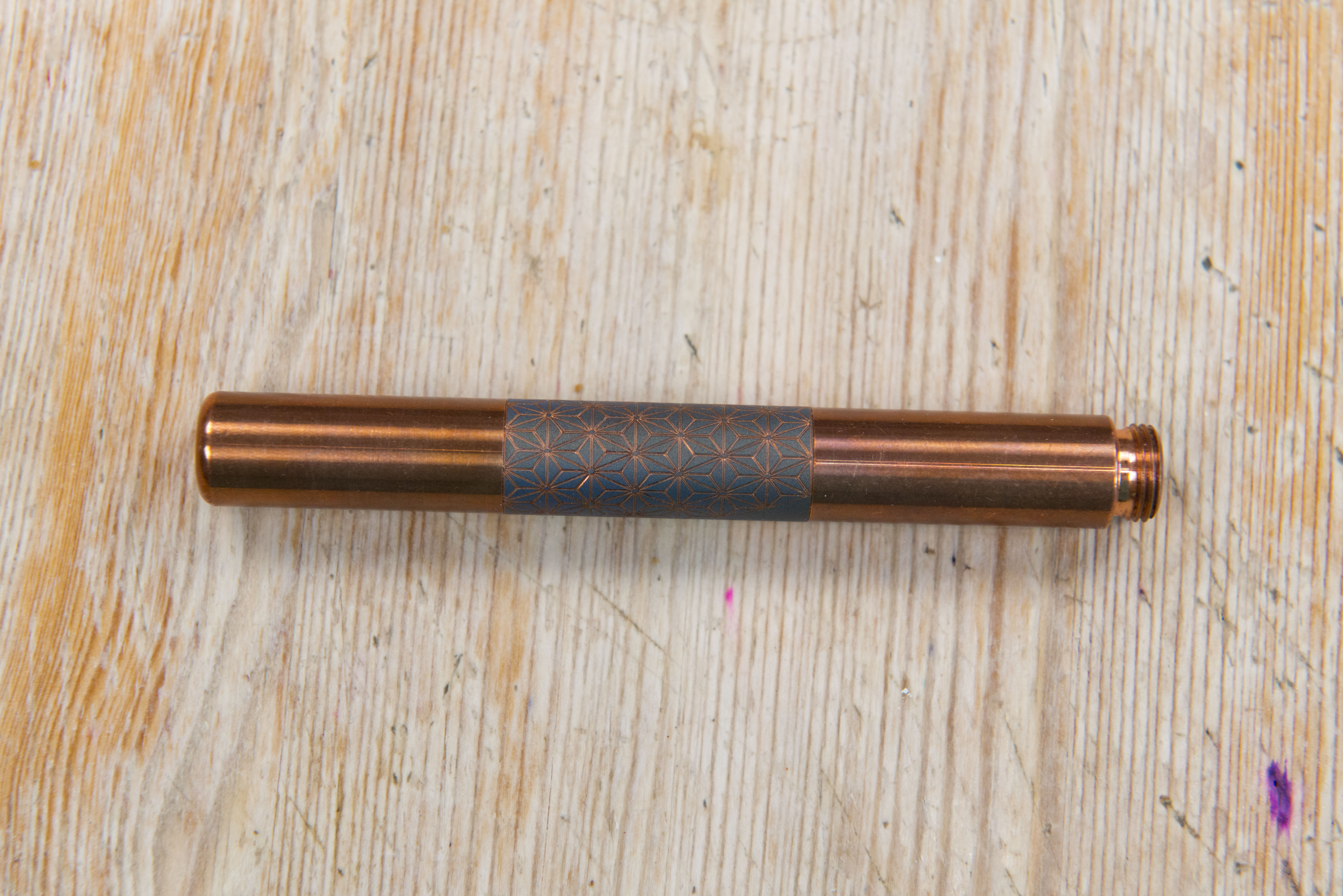 SHIBUI NORTH MOKUME 万年筆 未使用 Shibui North Copper Pocket Pen | dapprman