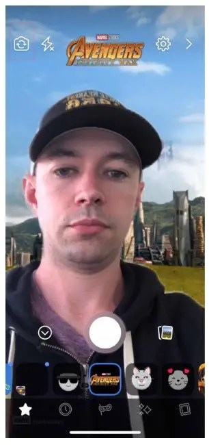 Were You Spared By Thanos Check Out This Avengers Infinity War Custom Facebook Ar Mask To Turn Into Dust