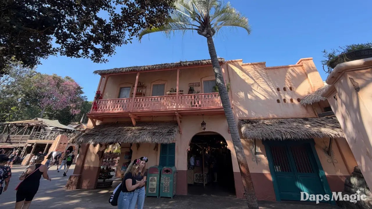 Walls Come Down Around Adventureland Bazaar at Disneyland