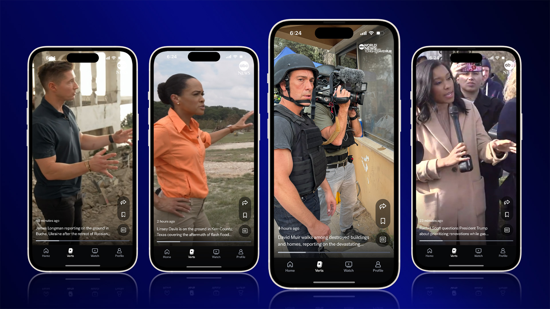 ABC News App Adds “Verts” Vertical Video Offerings