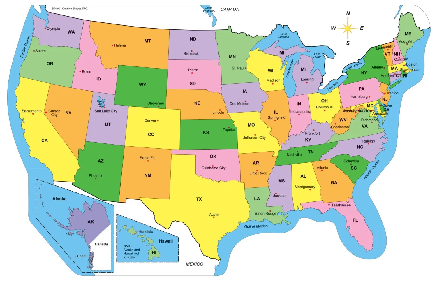 Us Map States Labeled Dara MAP Labeled U S Practice Map 3.webp