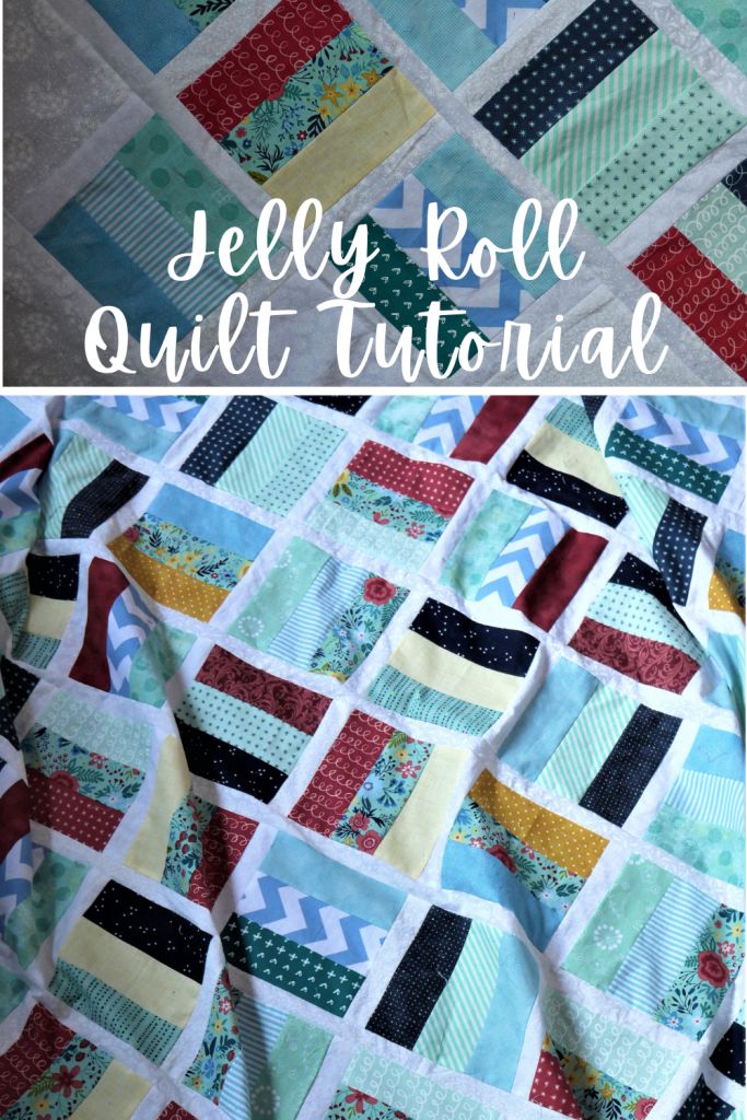 NSAJRD – How to Make a Jelly Roll Quilt Tutorial - Darcy Quilts
