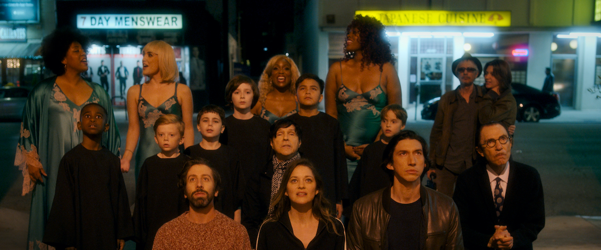 Adam Driver and Marion Cotillard in Annette