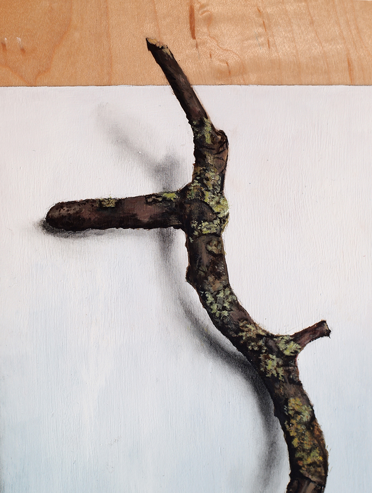 “Absolute: Frequency”: Oil on maple panel. 21 1/4” x 30 1/2”. 12.11.18.