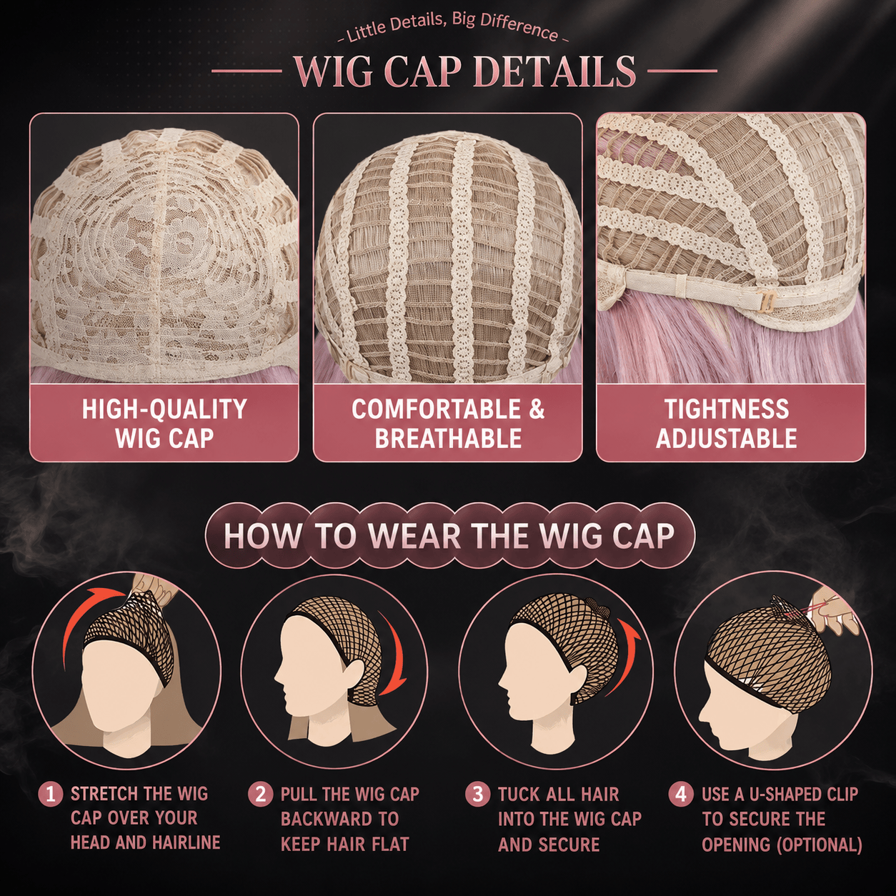 Honkai: Star Rail Evanescia Wig