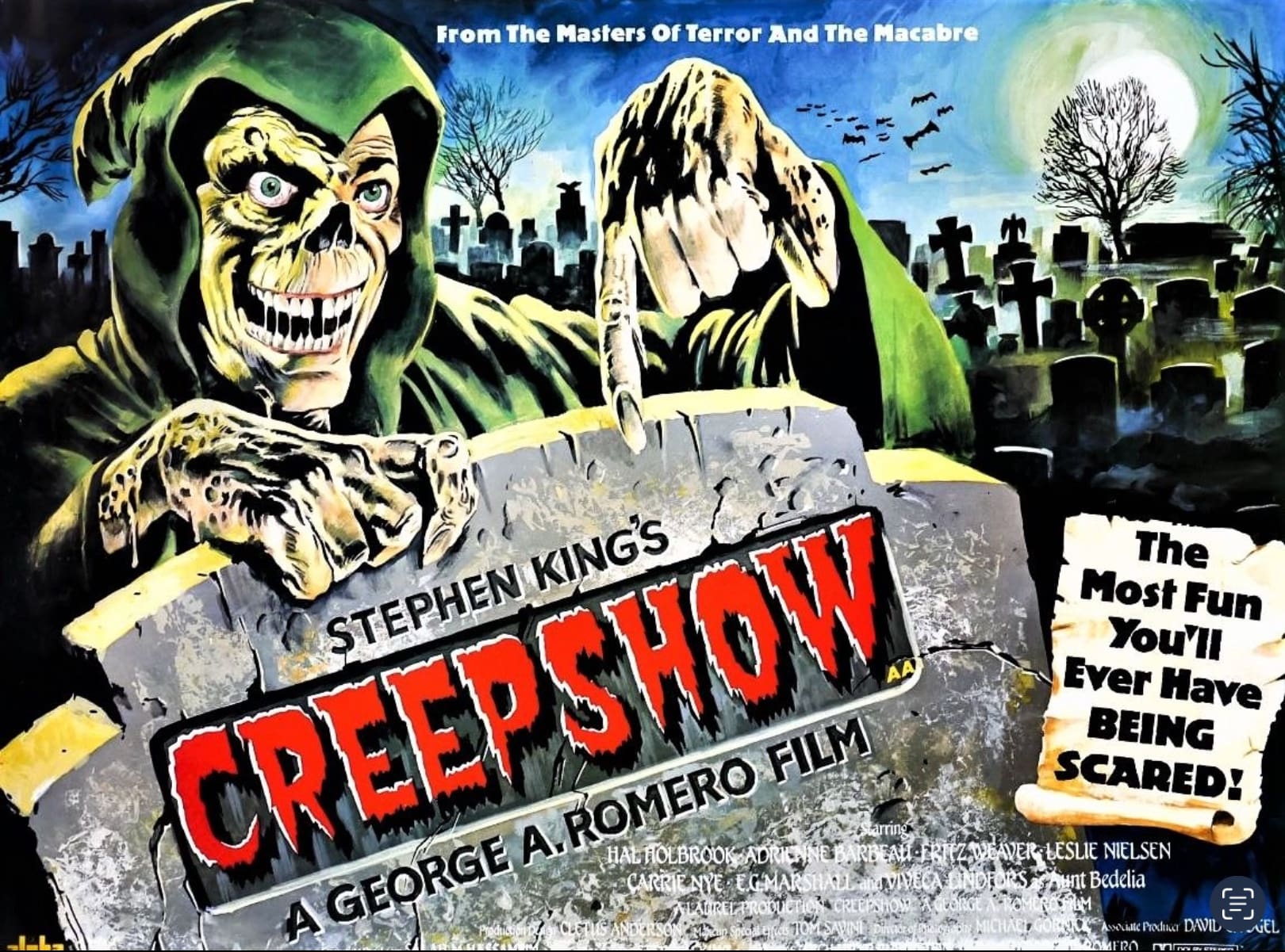 The Art of Fear: Stephen King, George Romero, and Bernie