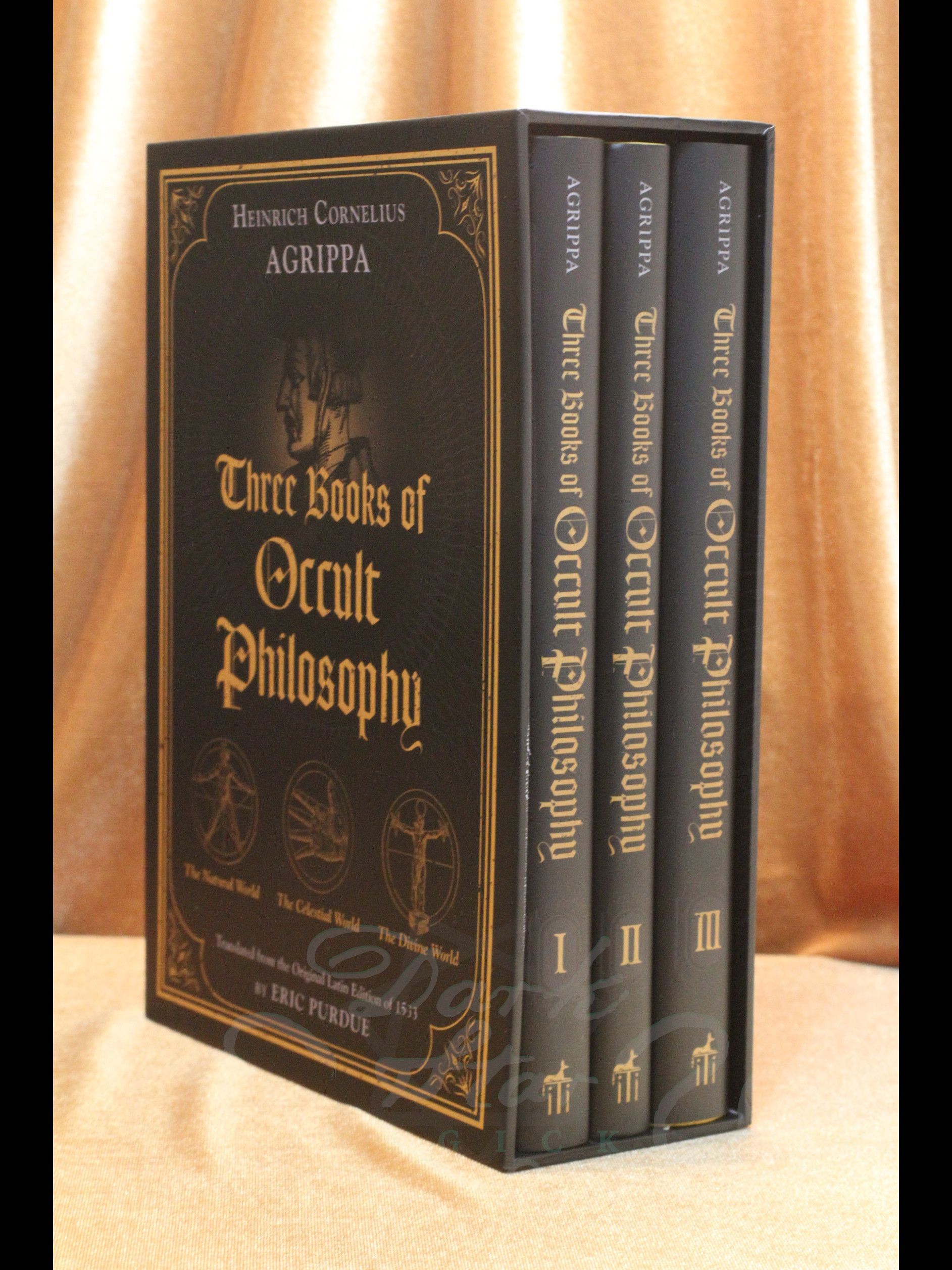 Three Book on Occult Philosophy (Boxed Set) - Dark Star Magick