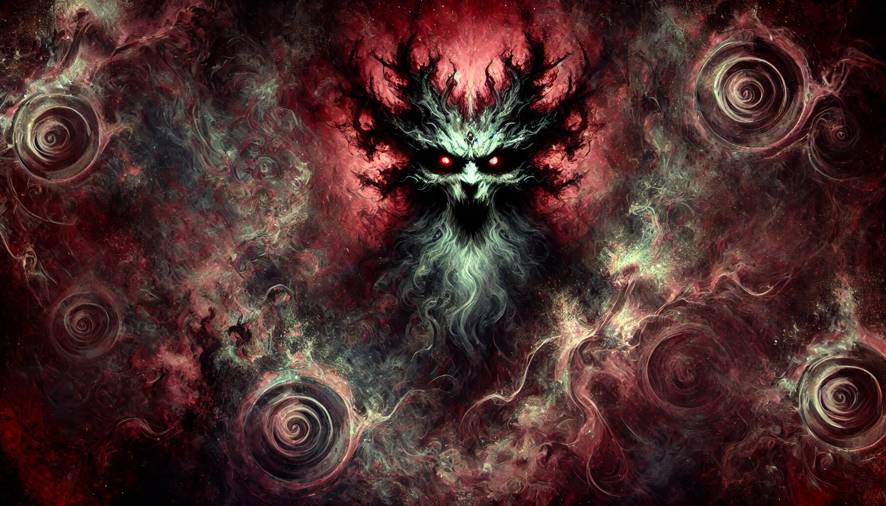 Shdum, formidable underworld demon of Mandaeism.