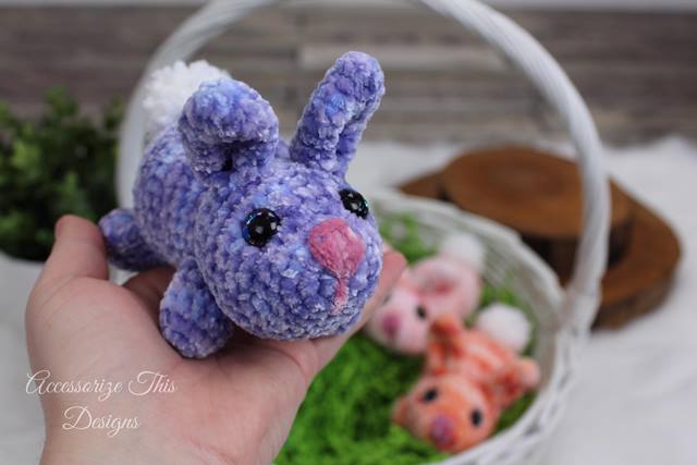 Bunny Crochet Pattern | Free Pocket Pal - Darling Maple Designs