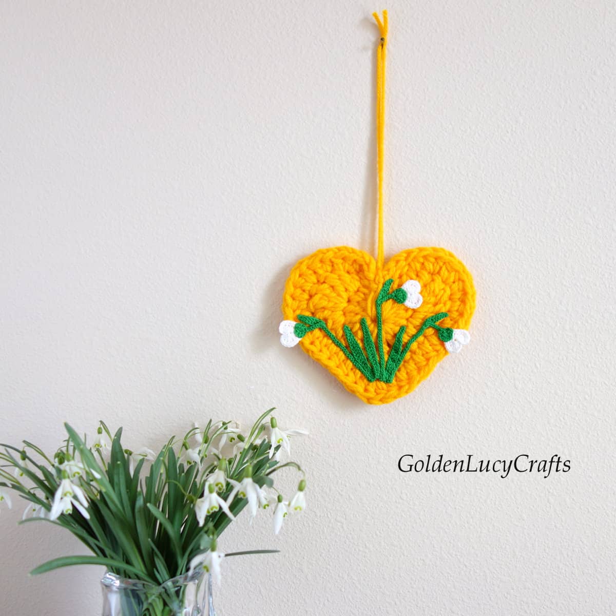 Image for Spring Heart Wall Decor by Golden Lucy Crafts