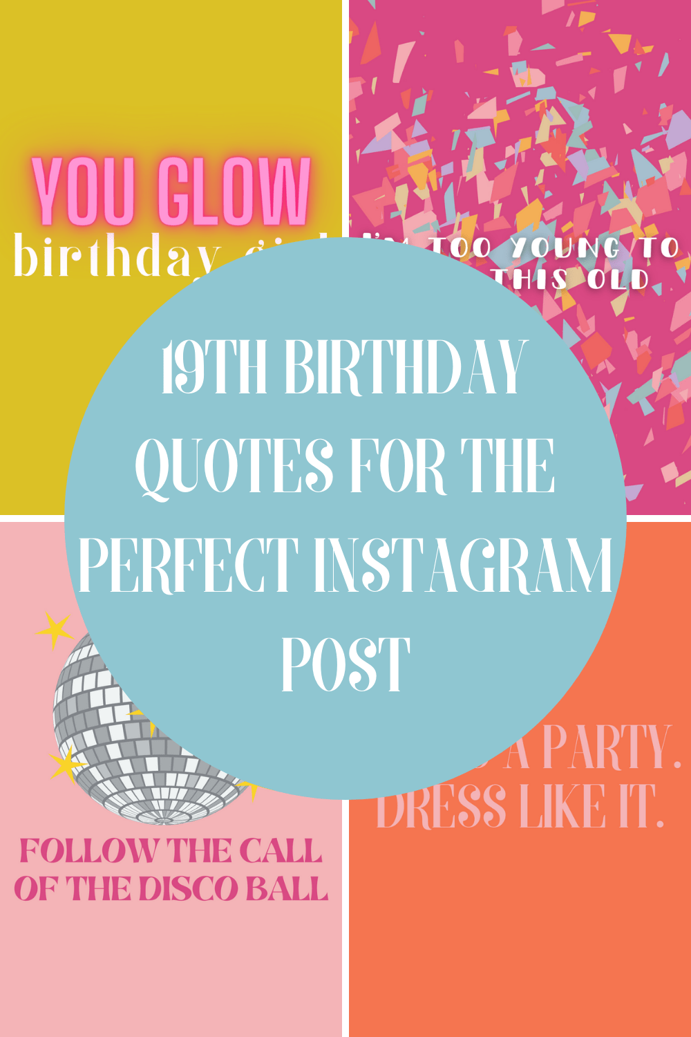 19th birthday quotes for instagram