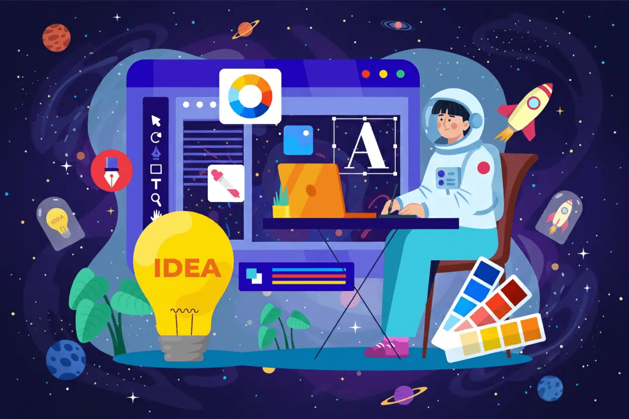 Graphic Design is the practice of planning and projecting ideas and experiences with visual and textual content. It is the bridge between a raw concept and a clear, persuasive message.