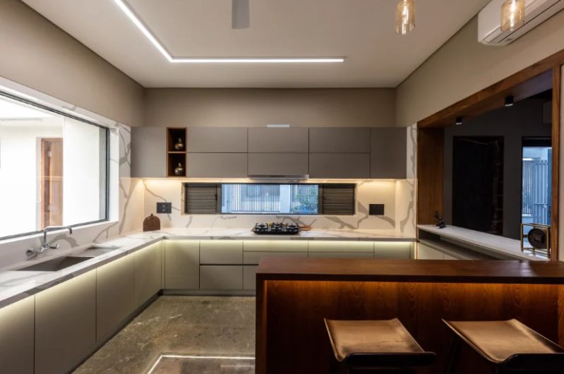 Modular Kitchen Darshan Plus - Dark Pattern Collection - HD Quality