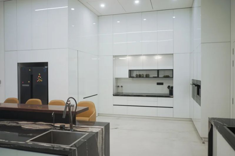 Modular Kitchen 6 Daphneinterio - Professional Colorful Illustration - Retina