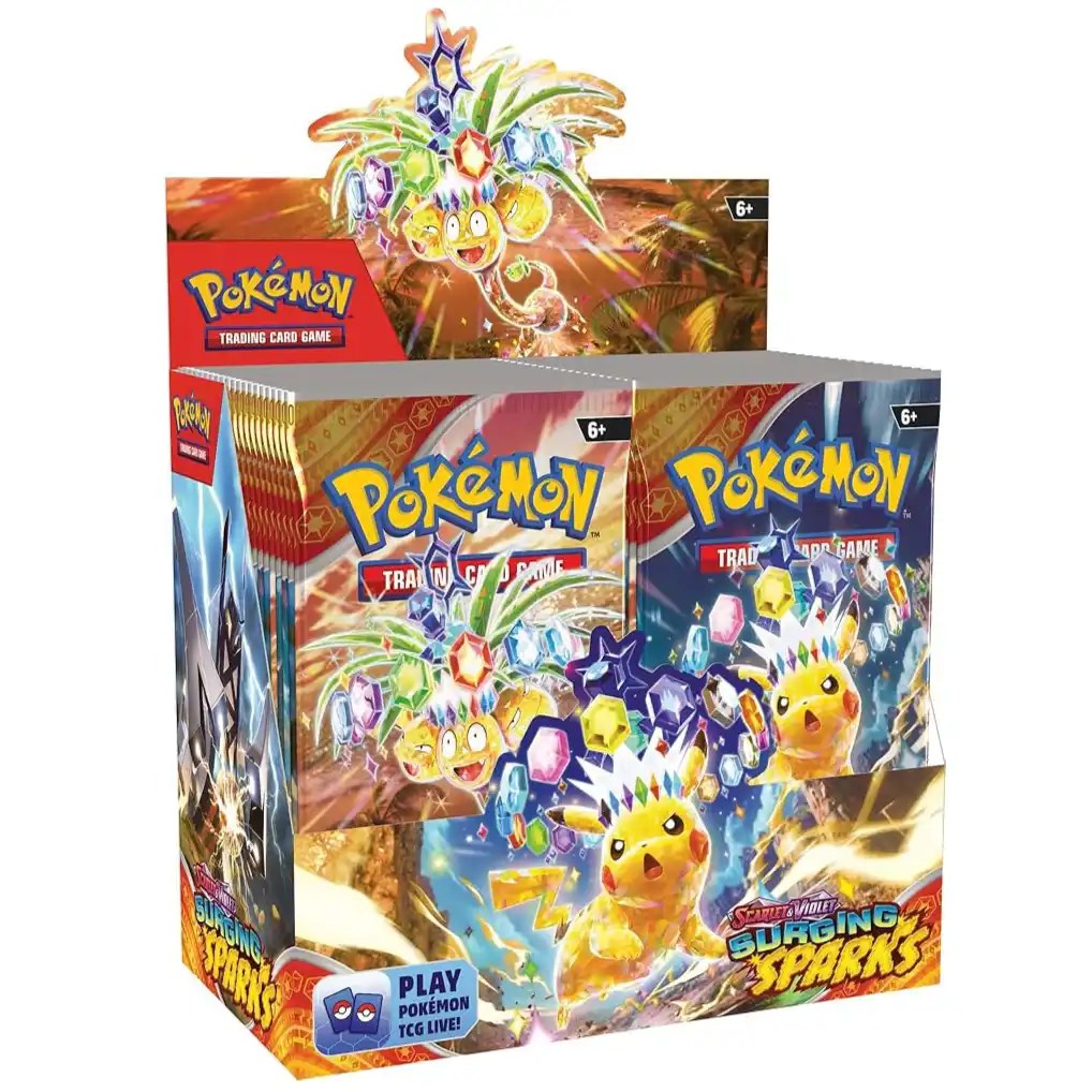 Surging Sparks Booster Box (36 Sobres) - INGLÉS