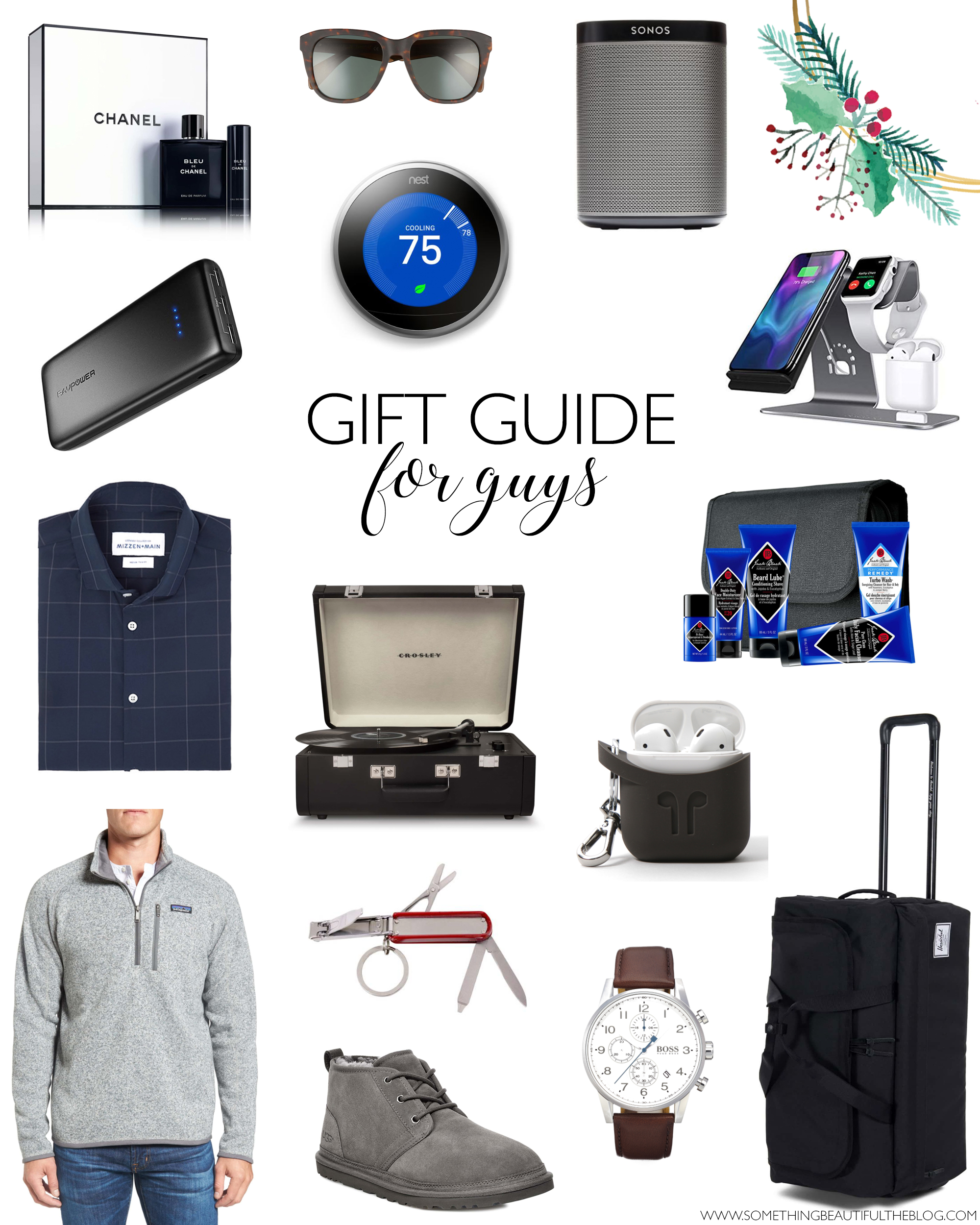Holiday Gift Guide 1 Gift Ideas for Guys DarylAnn Denner