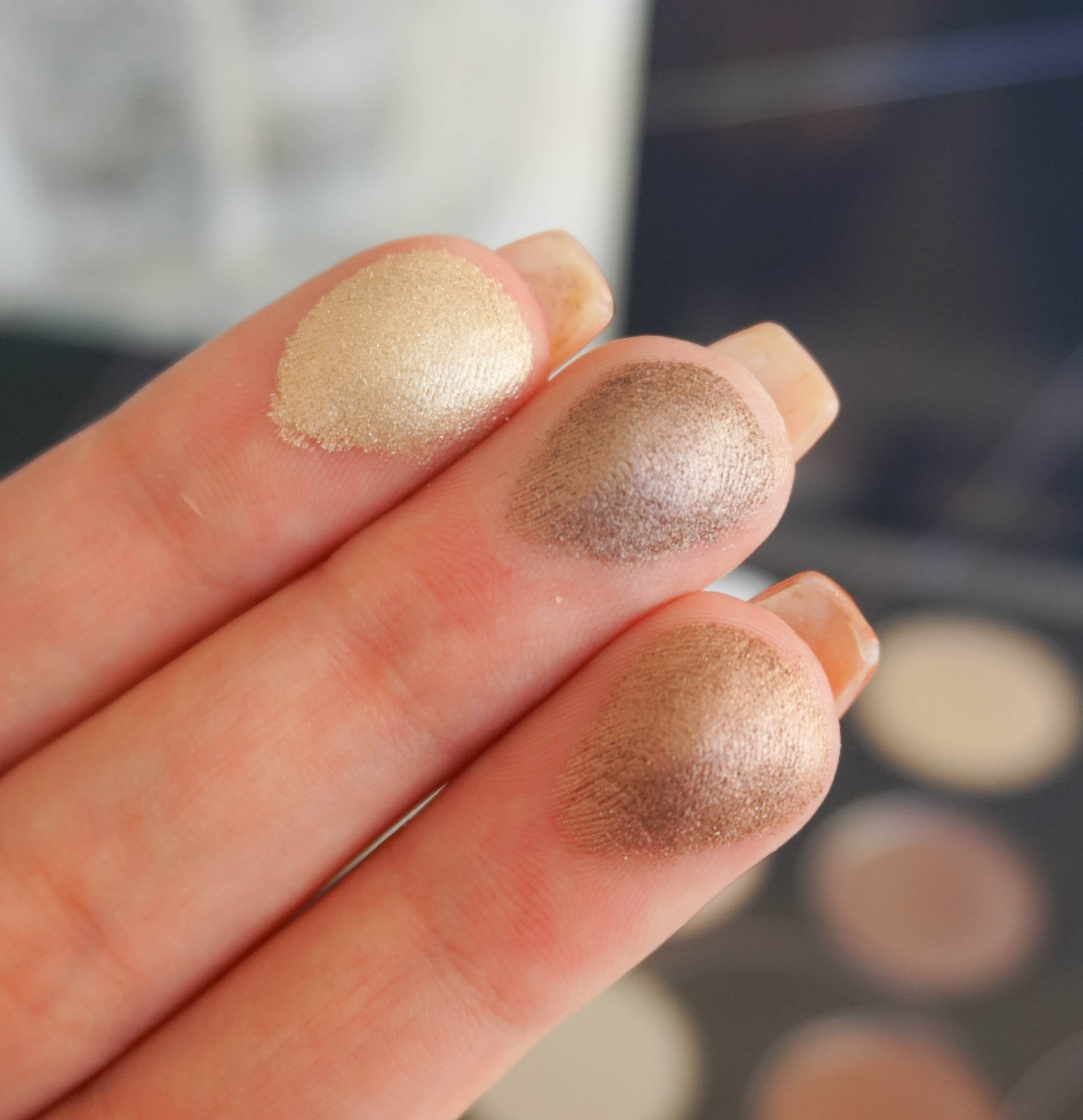 CL100- metallic gold, CL110- metallic brownish-grey, CL120- metallic brownish-gold