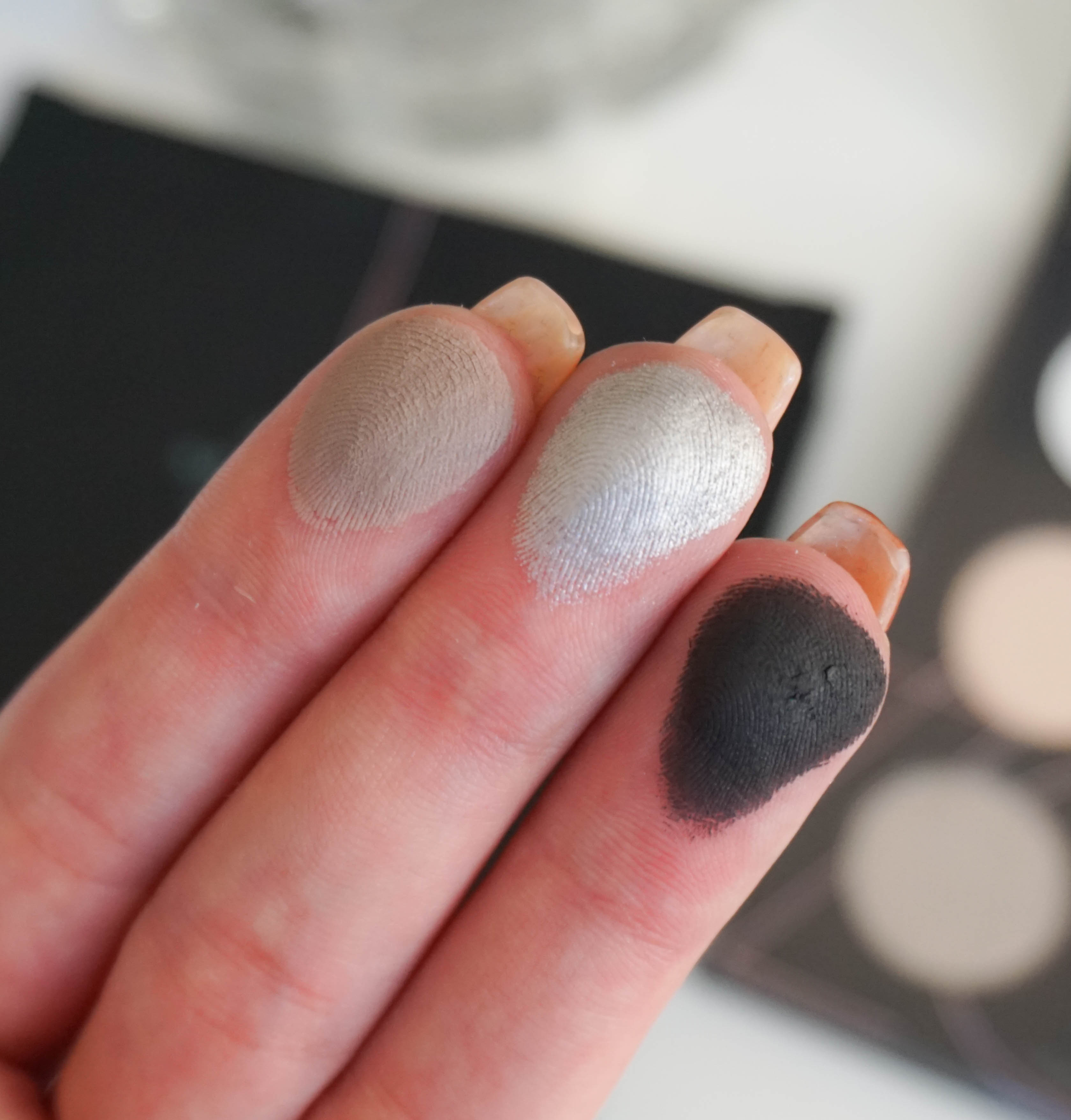 CL010- matte greyish-brown, CL020- metallic greyish-green, CL030- matte black