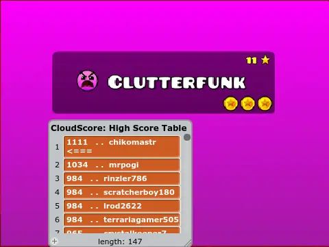 Geometry Dash Clutterfunk - Premium Light Photo Gallery - Retina