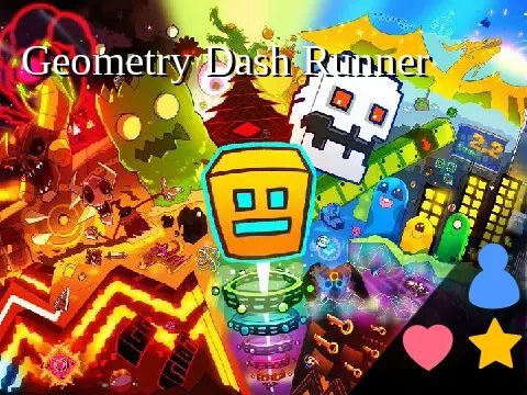 Geometry Dash Evolution Of Flying - Abstract Background Collection - Mobile Quality