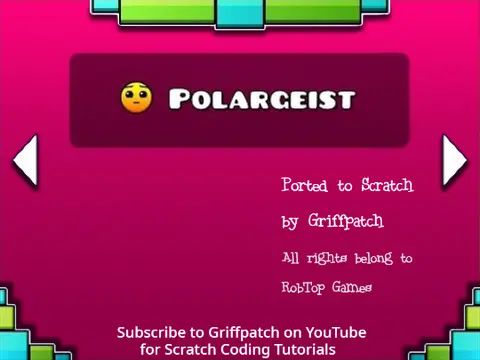 Geometry Dash Scratch Lite Simplified Browser Game - Modern Full HD Dark Images | Free Download