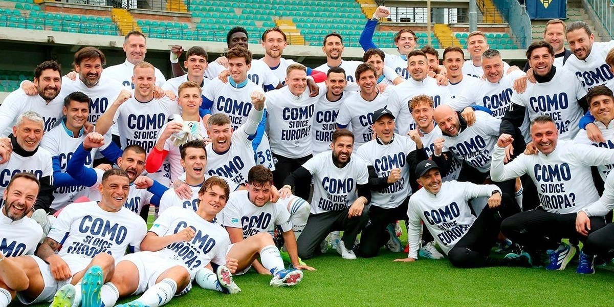 Como Cetak Sejarah dan Lolos ke Liga Champions untuk Pertama Kalinya